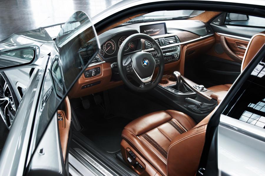 Интерьер BMW 4-Series Coupe Concept (F32) 2013 года  (фото 14 из 47)
